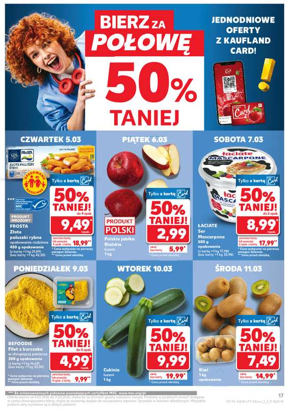 Kaufland - gazetka promocyjna Oferta Kaufland od czwartku 05.03 do środy 11.03 - strona 17