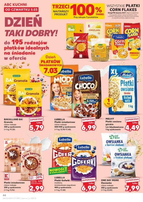 Kaufland - gazetka promocyjna Oferta Kaufland od czwartku 05.03 do środy 11.03 - strona 44