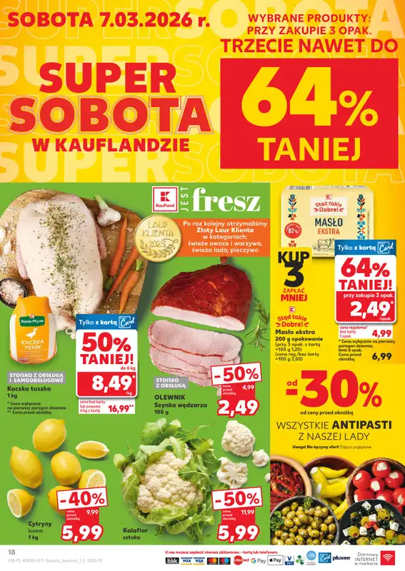 Kaufland - gazetka promocyjna Oferta Kaufland od czwartku 05.03 do środy 11.03 - strona 18