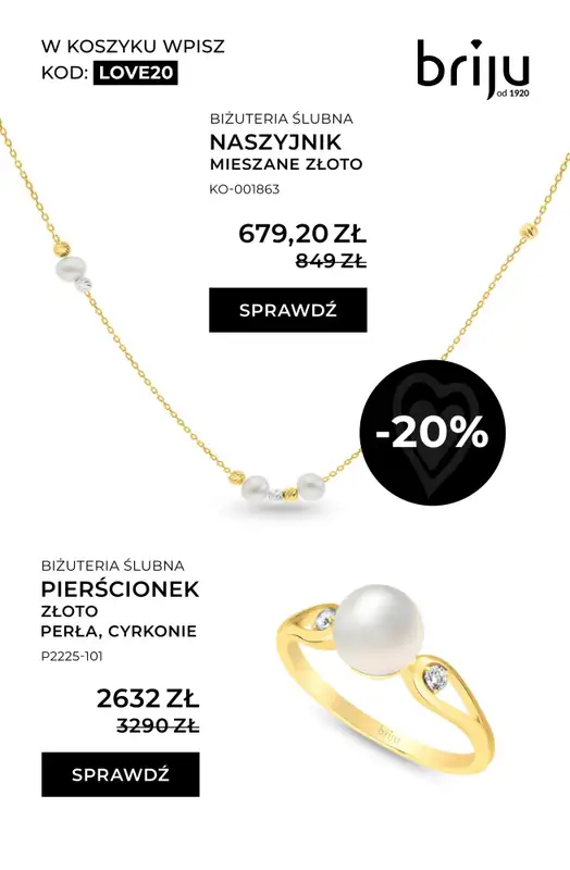 Briju - gazetka promocyjna Gazetka Ślubna od piątku 06.03 do wtorku 31.03 - strona 7