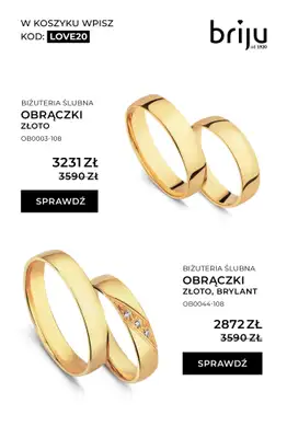 Briju - gazetka promocyjna Gazetka Ślubna od piątku 06.03 do wtorku 31.03 - strona 2