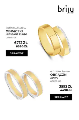 Briju - gazetka promocyjna Gazetka Ślubna od piątku 06.03 do wtorku 31.03 - strona 11