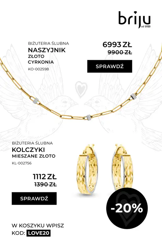 Briju - gazetka promocyjna Gazetka Ślubna od piątku 06.03 do wtorku 31.03 - strona 10