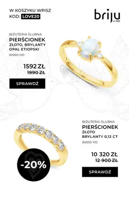 Briju - gazetka promocyjna Gazetka Ślubna od piątku 06.03 do wtorku 31.03 - strona 3