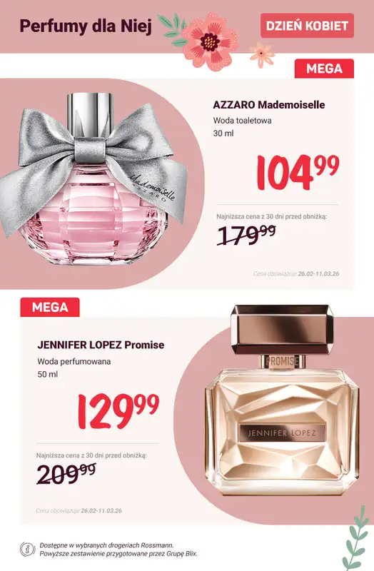 Rossmann - gazetka promocyjna Superokazje na Dzień Kobiet! od piątku 06.03 do niedzieli 08.03 - strona 11