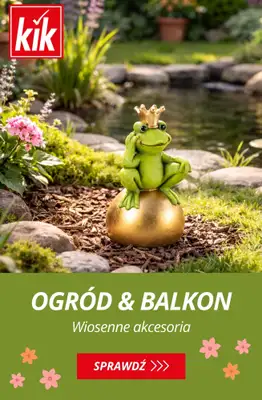 KiK - gazetka promocyjna Ogród & Balkon – Wiosenne Akcesoria od piątku 06.03 