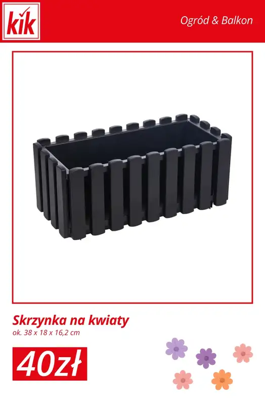 KiK - gazetka promocyjna Ogród & Balkon – Wiosenne Akcesoria od piątku 06.03  - strona 13