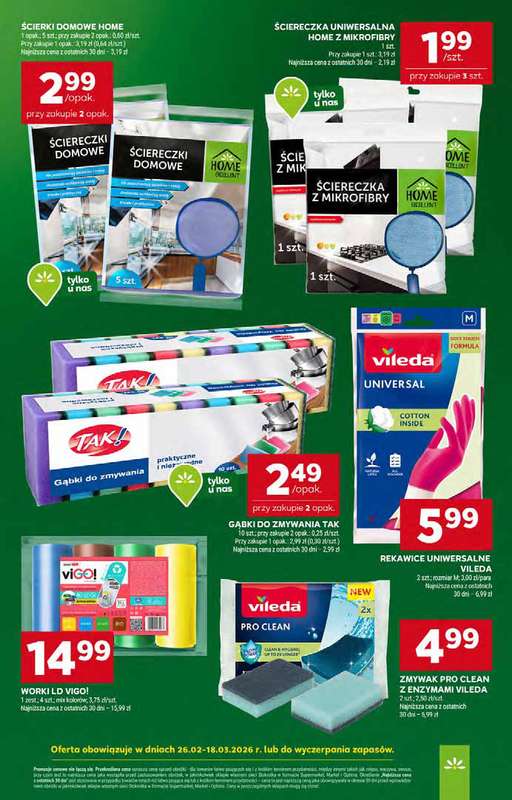 Stokrotka - gazetka promocyjna Gazetka Supermarket od czwartku 05.03 do środy 11.03 - strona 54