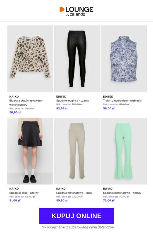 Lounge by Zalando - gazetka promocyjna Do -85% NA-KD + EDITED od piątku 06.03 do niedzieli 08.03 - strona 10
