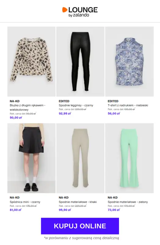Lounge by Zalando - gazetka promocyjna Do -85% NA-KD + EDITED od piątku 06.03 do niedzieli 08.03 - strona 10