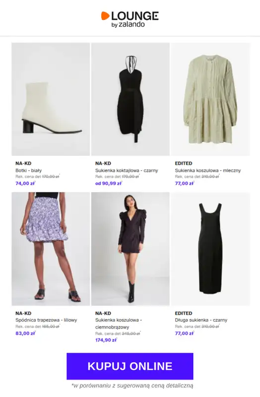 Lounge by Zalando - gazetka promocyjna Do -85% NA-KD + EDITED od piątku 06.03 do niedzieli 08.03 - strona 9