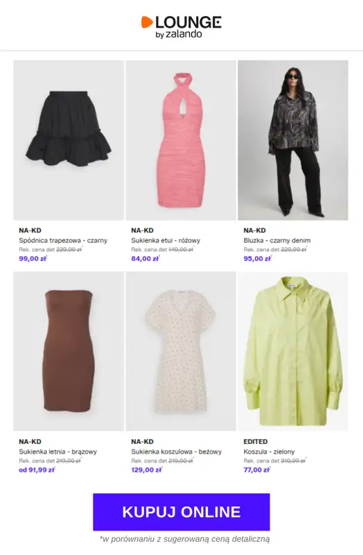 Lounge by Zalando - gazetka promocyjna Do -85% NA-KD + EDITED od piątku 06.03 do niedzieli 08.03 - strona 6