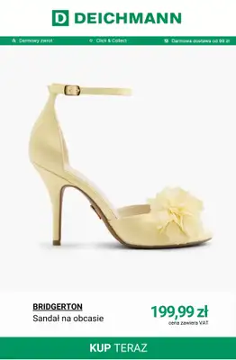 Deichmann - gazetka promocyjna -20% na nieprzecenione buty i torebki przy zakupach pow. 99 zł od piątku 06.03 do niedzieli 08.03 - strona 4