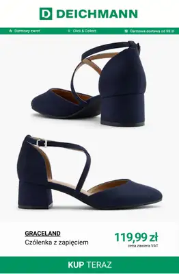 Deichmann - gazetka promocyjna -20% na nieprzecenione buty i torebki przy zakupach pow. 99 zł od piątku 06.03 do niedzieli 08.03 - strona 2