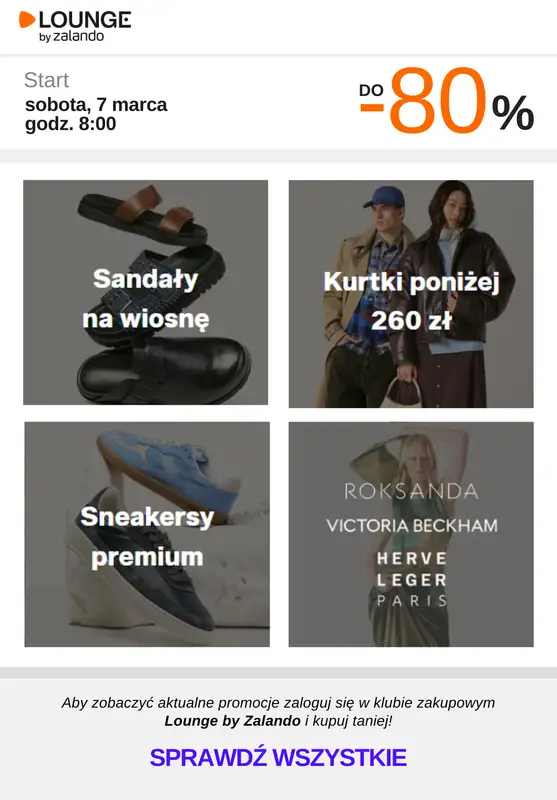 Lounge by Zalando - gazetka promocyjna Do -80% promocje na wybrane marki na WEEKEND! od soboty 07.03 do niedzieli 08.03 - strona 8