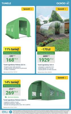 Tunel ogrodowy foliowy 2,5x4 m