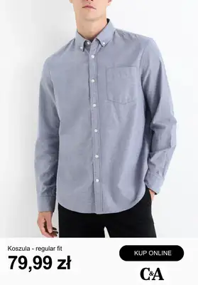 C&A - gazetka promocyjna Koszule męskie od 79,99 zł od piątku 06.03  - strona 9