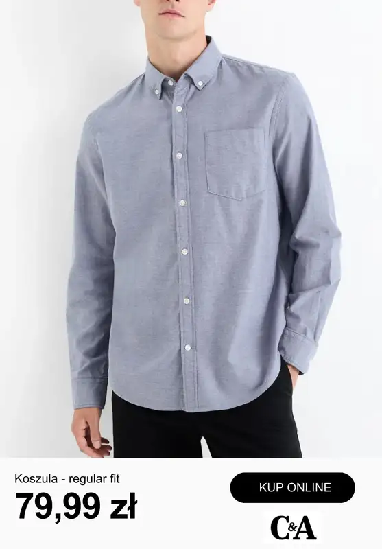C&A - gazetka promocyjna Koszule męskie od 79,99 zł od piątku 06.03  - strona 9