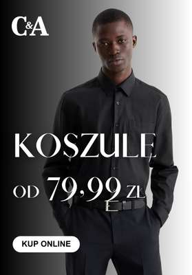 C&A - gazetka promocyjna Koszule męskie od 79,99 zł od piątku 06.03 
