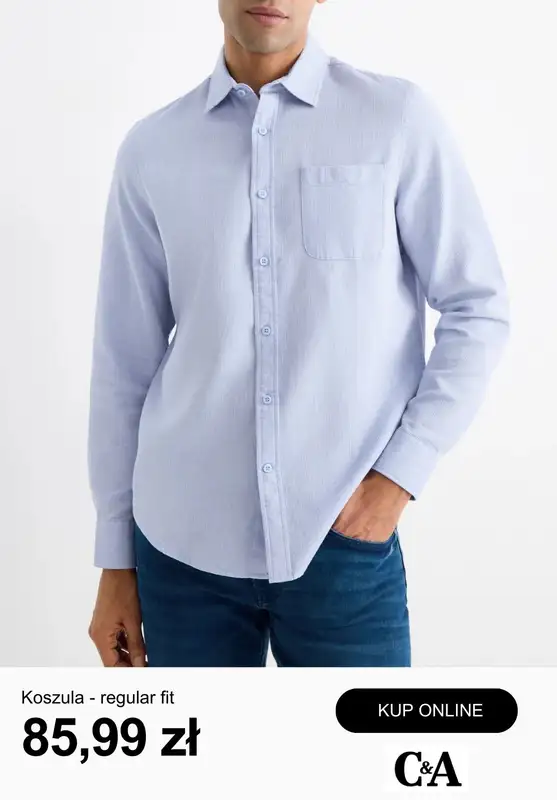 C&A - gazetka promocyjna Koszule męskie od 79,99 zł od piątku 06.03  - strona 8
