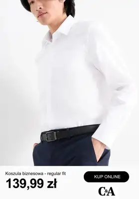 C&A - gazetka promocyjna Koszule męskie od 79,99 zł od piątku 06.03  - strona 12