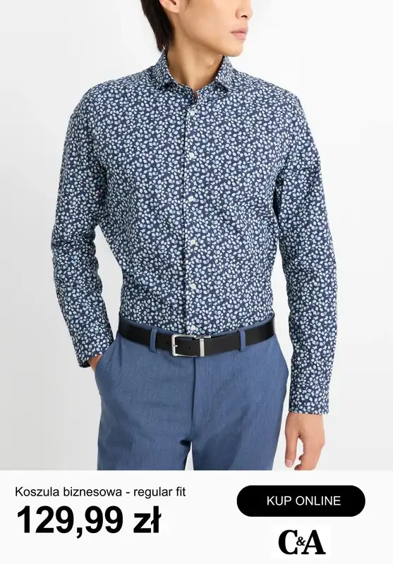 C&A - gazetka promocyjna Koszule męskie od 79,99 zł od piątku 06.03  - strona 3