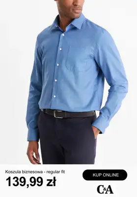 C&A - gazetka promocyjna Koszule męskie od 79,99 zł od piątku 06.03  - strona 11