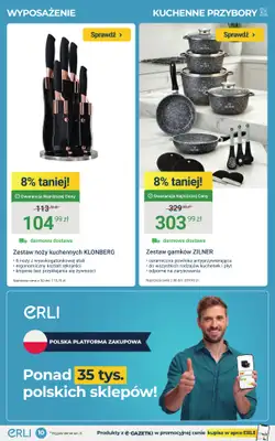 ERLI - gazetka promocyjna Czysta radość zakupów do -30% na Erli! od poniedziałku 09.03 do niedzieli 15.03 - strona 10