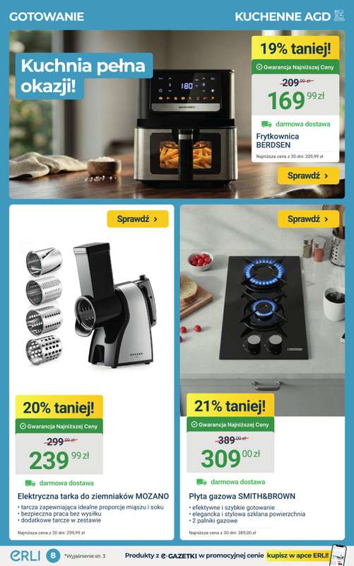 ERLI - gazetka promocyjna Czysta radość zakupów do -30% na Erli! od poniedziałku 09.03 do niedzieli 15.03 - strona 8