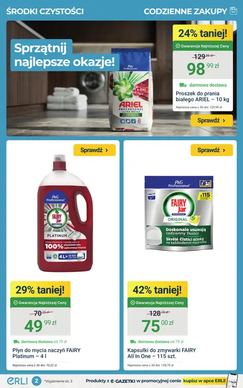 ERLI - gazetka promocyjna Czysta radość zakupów do -30% na Erli! od poniedziałku 09.03 do niedzieli 15.03 - strona 2