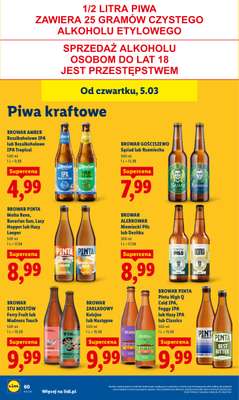 Lidl - gazetka promocyjna Oferta od czwartku od czwartku 05.03 do soboty 07.03 - strona 64
