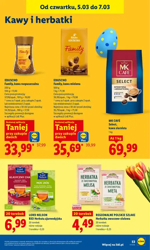 Lidl - gazetka promocyjna Oferta od czwartku od czwartku 05.03 do soboty 07.03 - strona 57