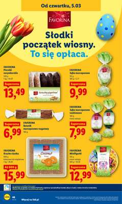 Lidl - gazetka promocyjna Oferta od czwartku od czwartku 05.03 do soboty 07.03 - strona 50
