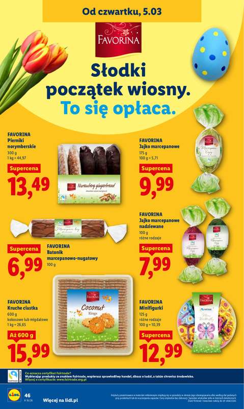 Lidl - gazetka promocyjna Oferta od czwartku od czwartku 05.03 do soboty 07.03 - strona 50