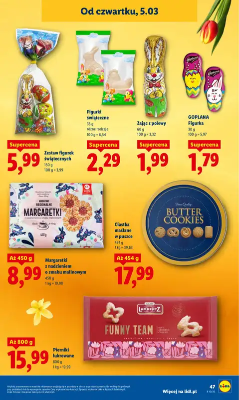Lidl - gazetka promocyjna Oferta od czwartku od czwartku 05.03 do soboty 07.03 - strona 51