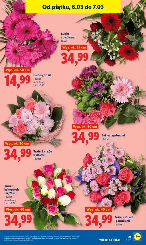 Lidl - gazetka promocyjna Oferta od czwartku od czwartku 05.03 do soboty 07.03 - strona 21