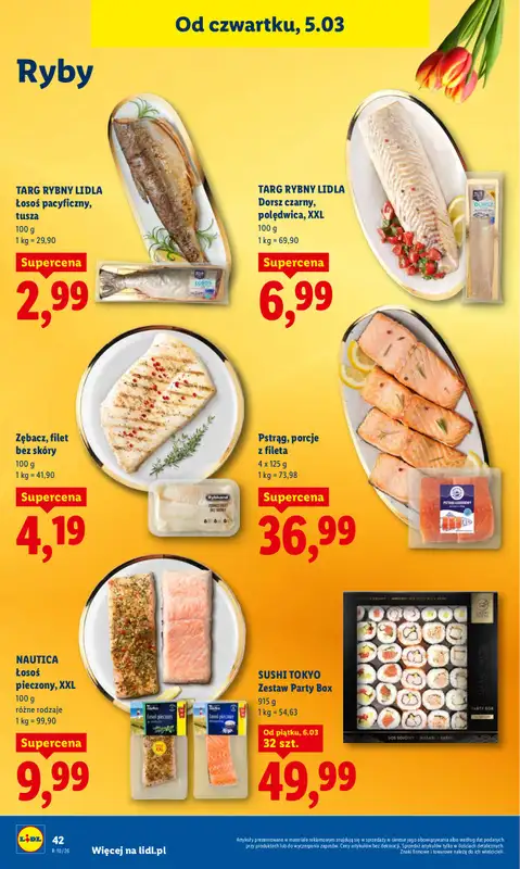 Lidl - gazetka promocyjna Oferta od czwartku od czwartku 05.03 do soboty 07.03 - strona 46