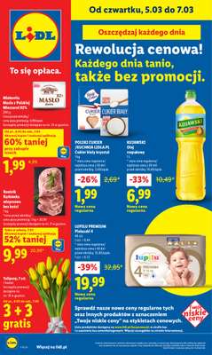 Lidl - gazetka promocyjna Oferta od czwartku od czwartku 05.03 do soboty 07.03