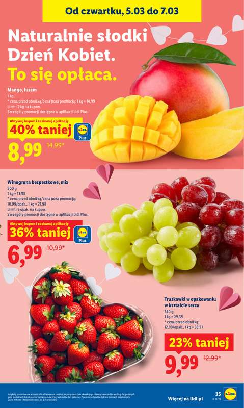 Lidl - gazetka promocyjna Oferta od czwartku od czwartku 05.03 do soboty 07.03 - strona 39
