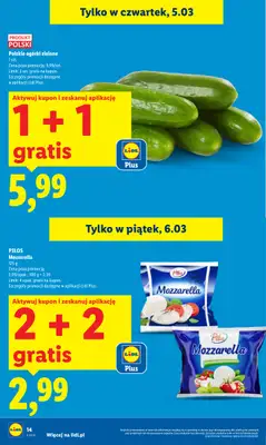 Lidl - gazetka promocyjna Oferta od czwartku od czwartku 05.03 do soboty 07.03 - strona 14