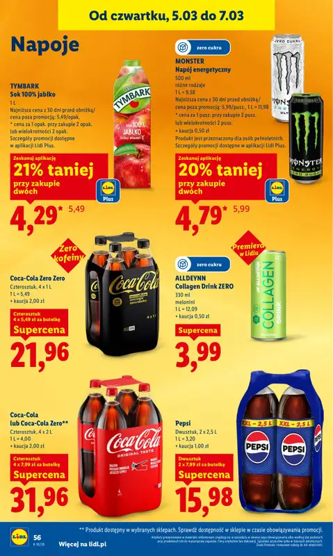Lidl - gazetka promocyjna Oferta od czwartku od czwartku 05.03 do soboty 07.03 - strona 60