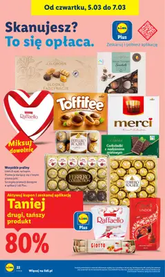 Lidl - gazetka promocyjna Oferta od czwartku od czwartku 05.03 do soboty 07.03 - strona 22