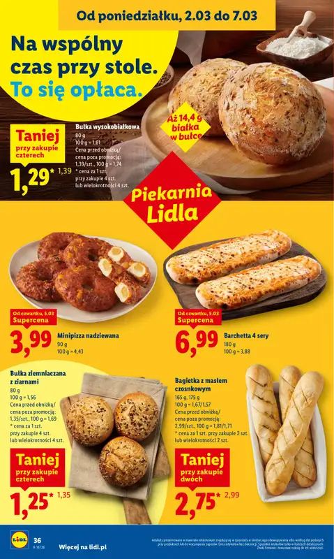 Lidl - gazetka promocyjna Oferta od czwartku od czwartku 05.03 do soboty 07.03 - strona 40