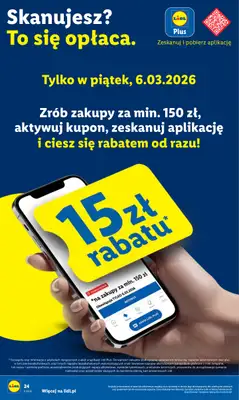 Lidl - gazetka promocyjna Oferta od czwartku od czwartku 05.03 do soboty 07.03 - strona 24