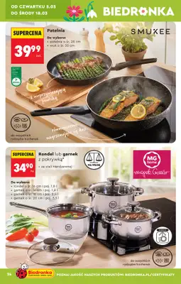 Biedronka - gazetka promocyjna Hity i inspiracje, od 28.02 od soboty 28.02 do środy 18.03 - strona 26