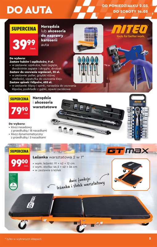 Biedronka - gazetka promocyjna Hity i inspiracje, od 28.02 od soboty 28.02 do środy 18.03 - strona 7