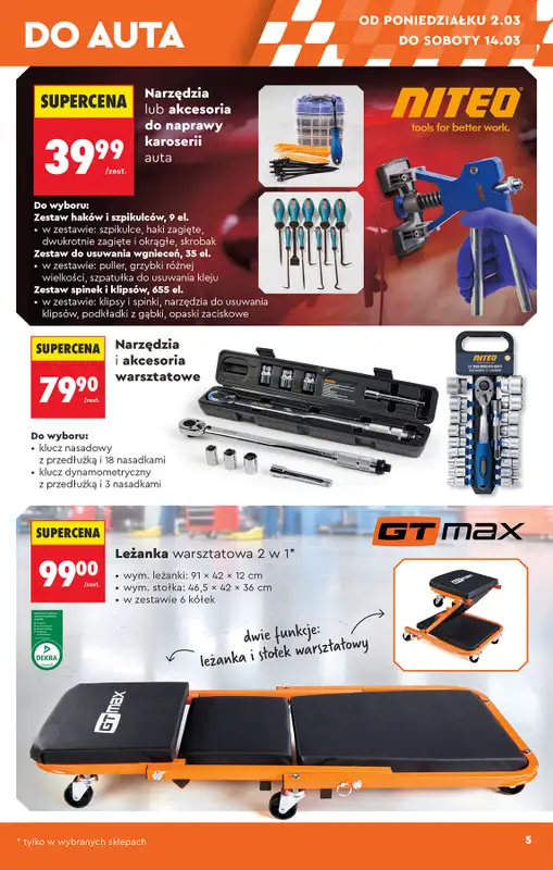 Biedronka - gazetka promocyjna Hity i inspiracje, od 28.02 od soboty 28.02 do środy 18.03 - strona 7