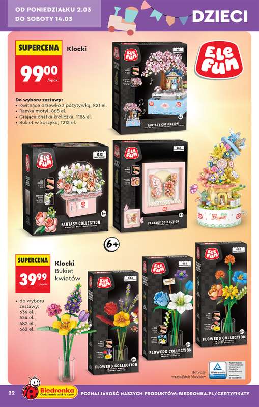 Biedronka - gazetka promocyjna Hity i inspiracje, od 28.02 od soboty 28.02 do środy 18.03 - strona 24