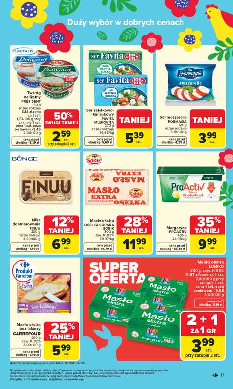 Carrefour - gazetka promocyjna Gazetka Carrefour od poniedziałku od poniedziałku 09.03 do soboty 14.03 - strona 19