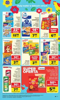 Carrefour - gazetka promocyjna Gazetka Carrefour od poniedziałku od poniedziałku 09.03 do soboty 14.03 - strona 23